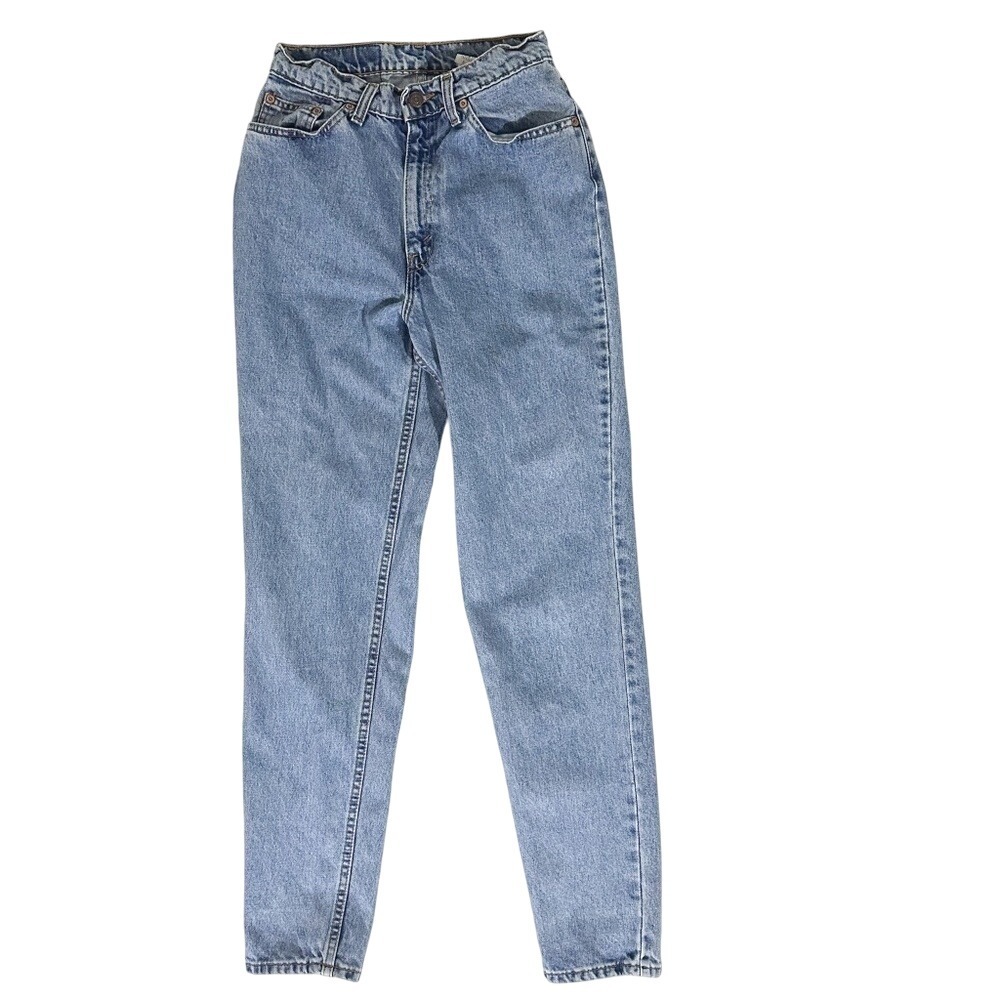 Vintage 80s/90s Levis 512 High Waisted,‎ slim fit and tapered leg - waist 26"